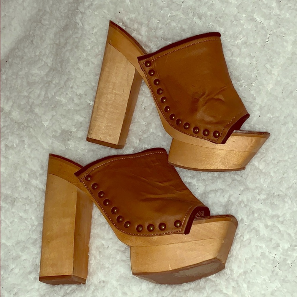 Bebe clog heels